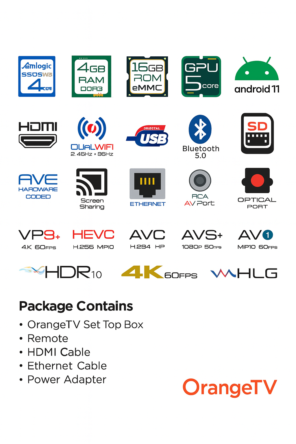 OTV - 4K Android TV Box